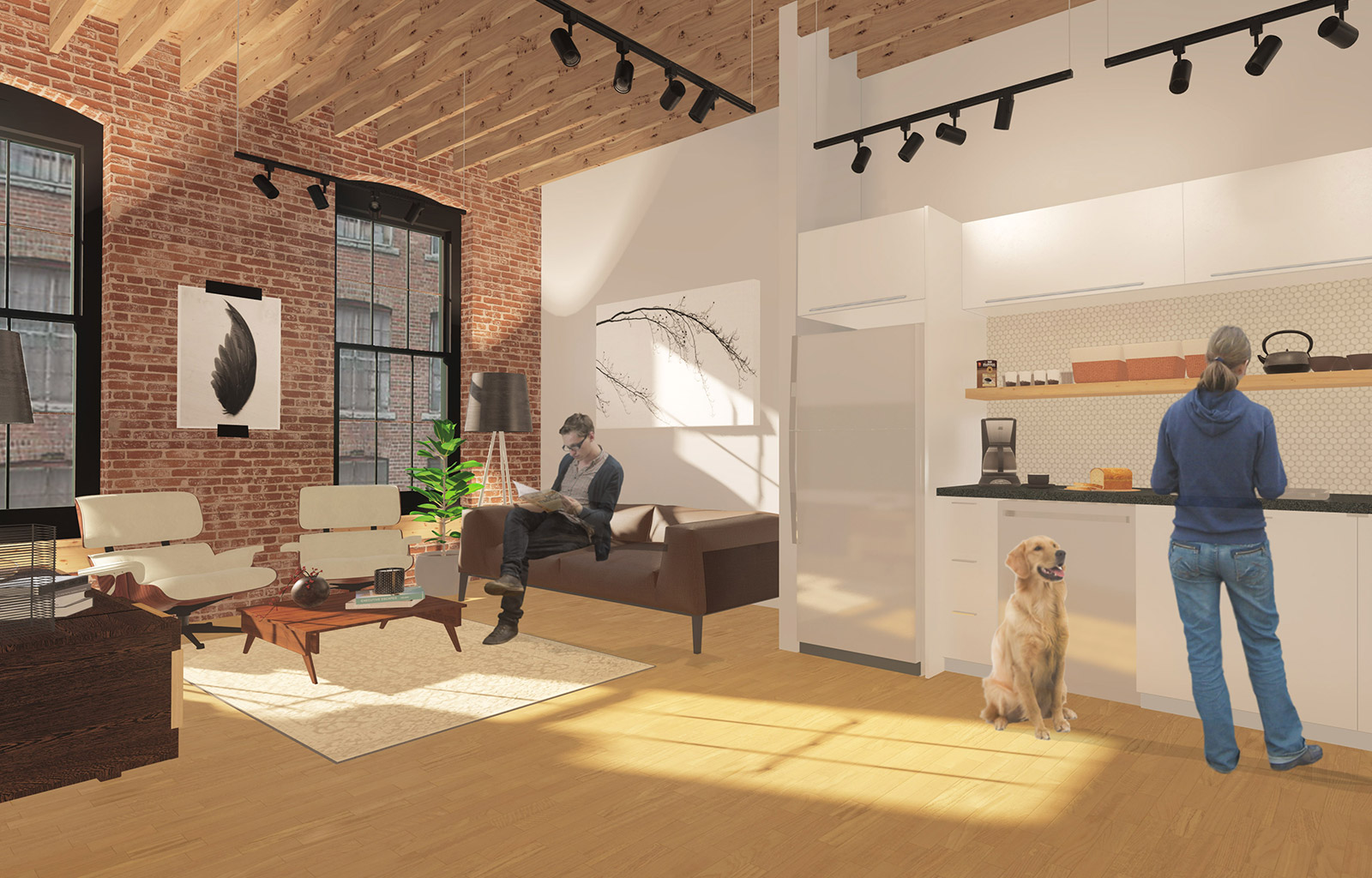 The Granville, Haverhill lofts, loft living,