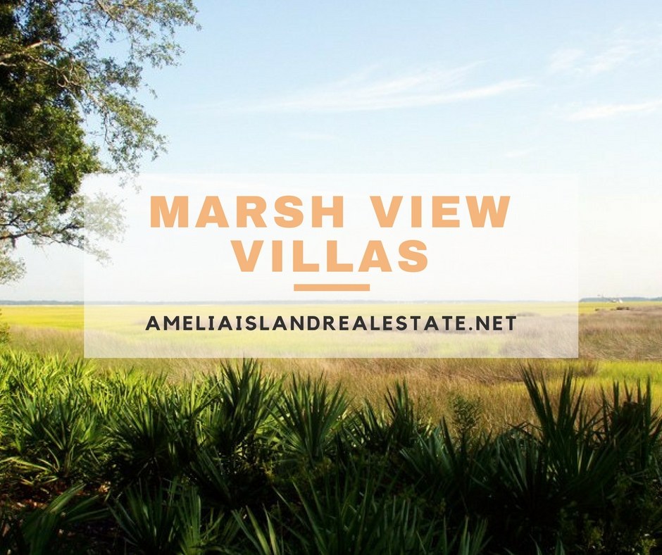Marsh View Villas One of the Best Neighborhoods in Amelia Island