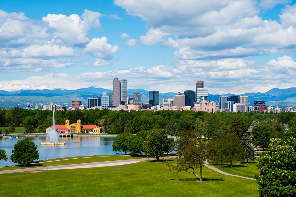 Denver's Best Parks Trail Miles and Steps