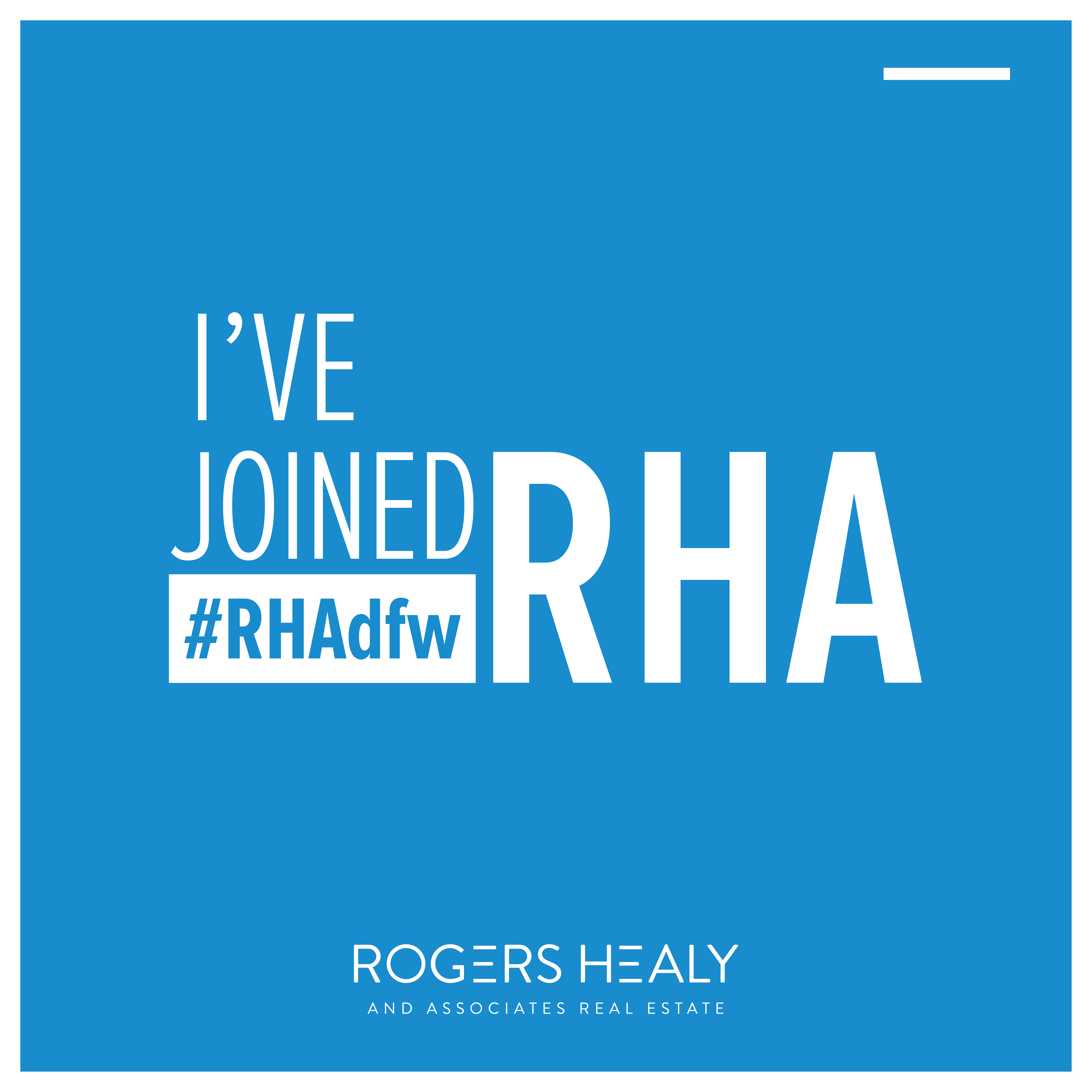 Rogers Healy Announces Weekly Recipient of RHA Real Estate Launch