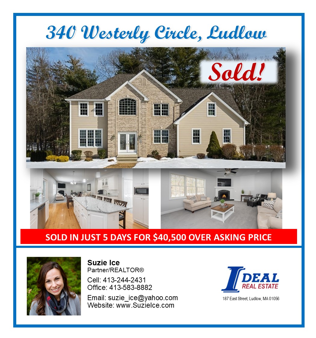 340 Westerly Circle, Ludlow Sold