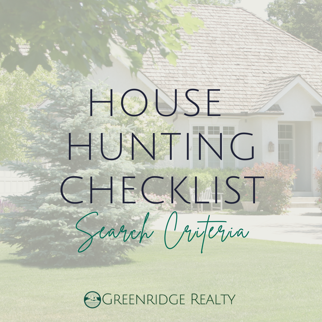 What i want in a best sale house checklist