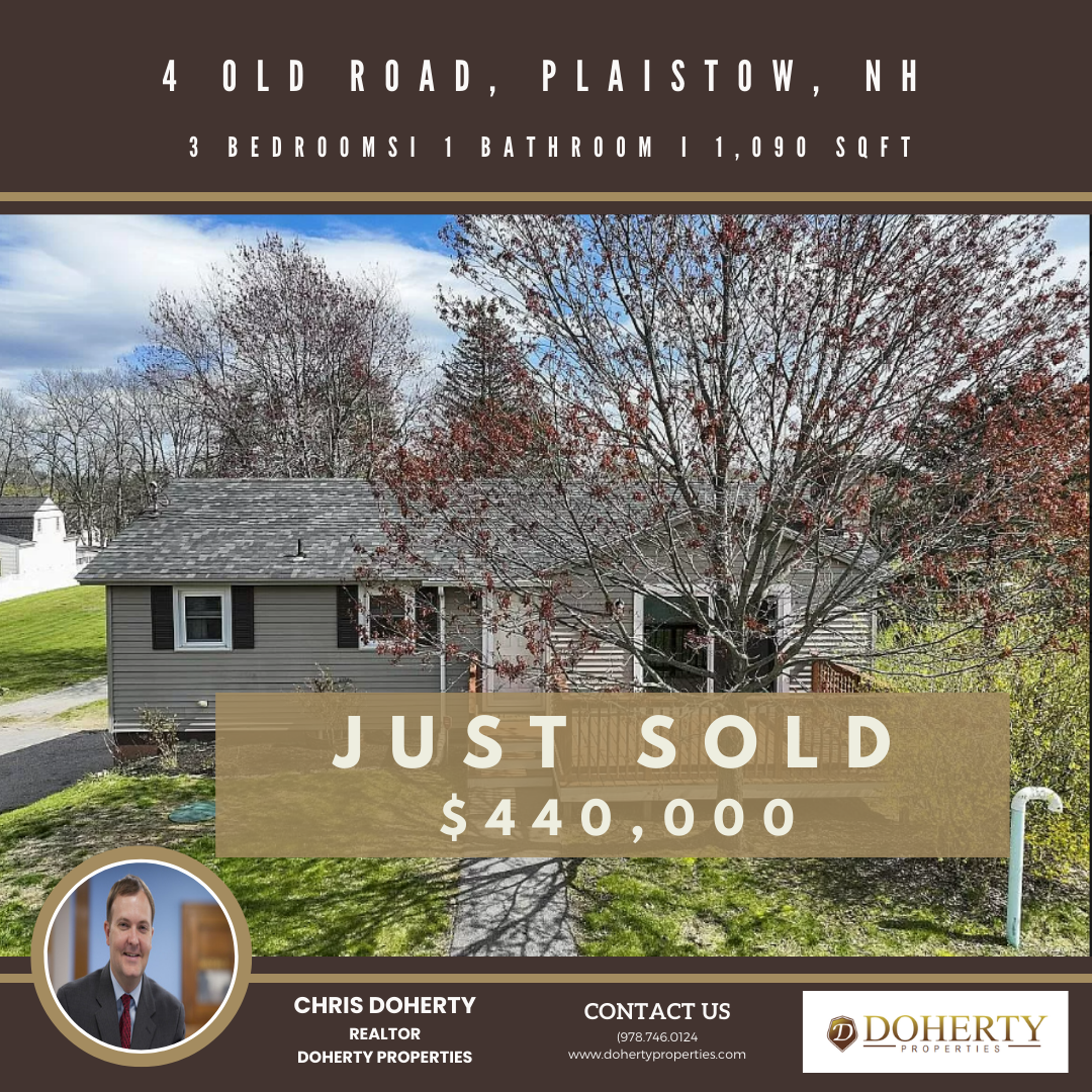 Blog Post Press Release Just Sold 4 Old Road Plaistow, NH