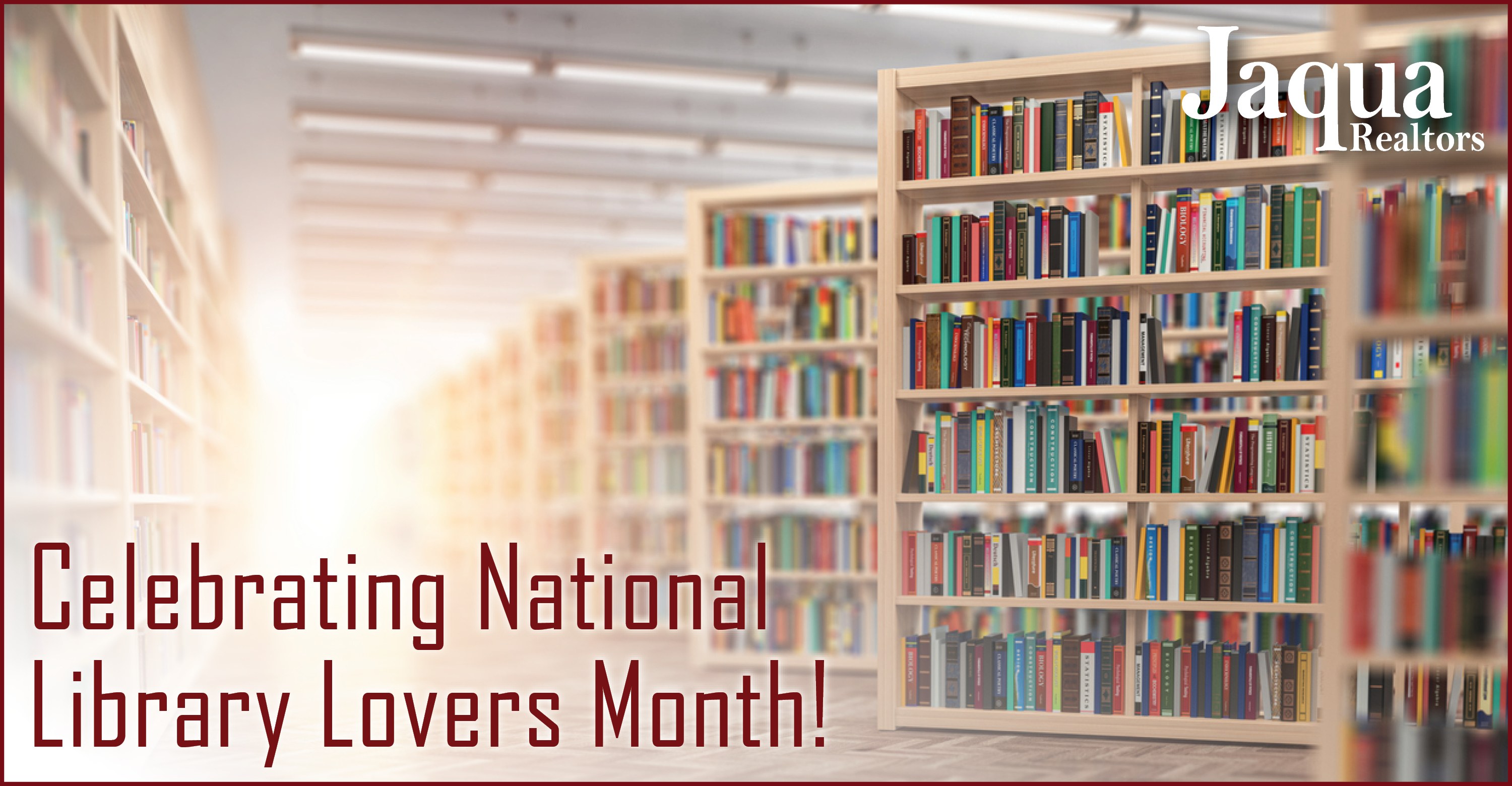 Celebrating National Library Lovers Month!