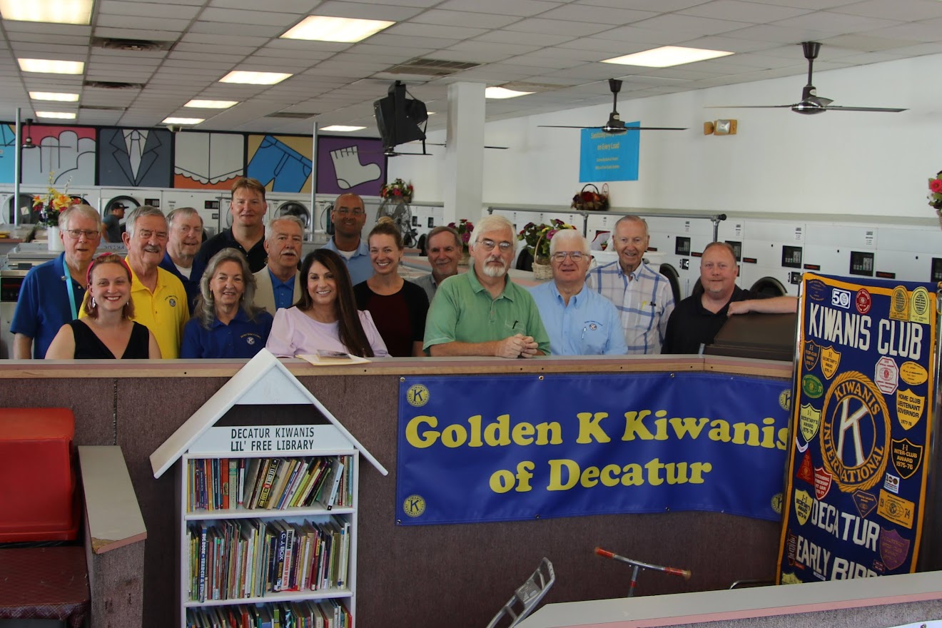 Decatur Kiwanis Clubs Bring Little Free Libraries to Decatur