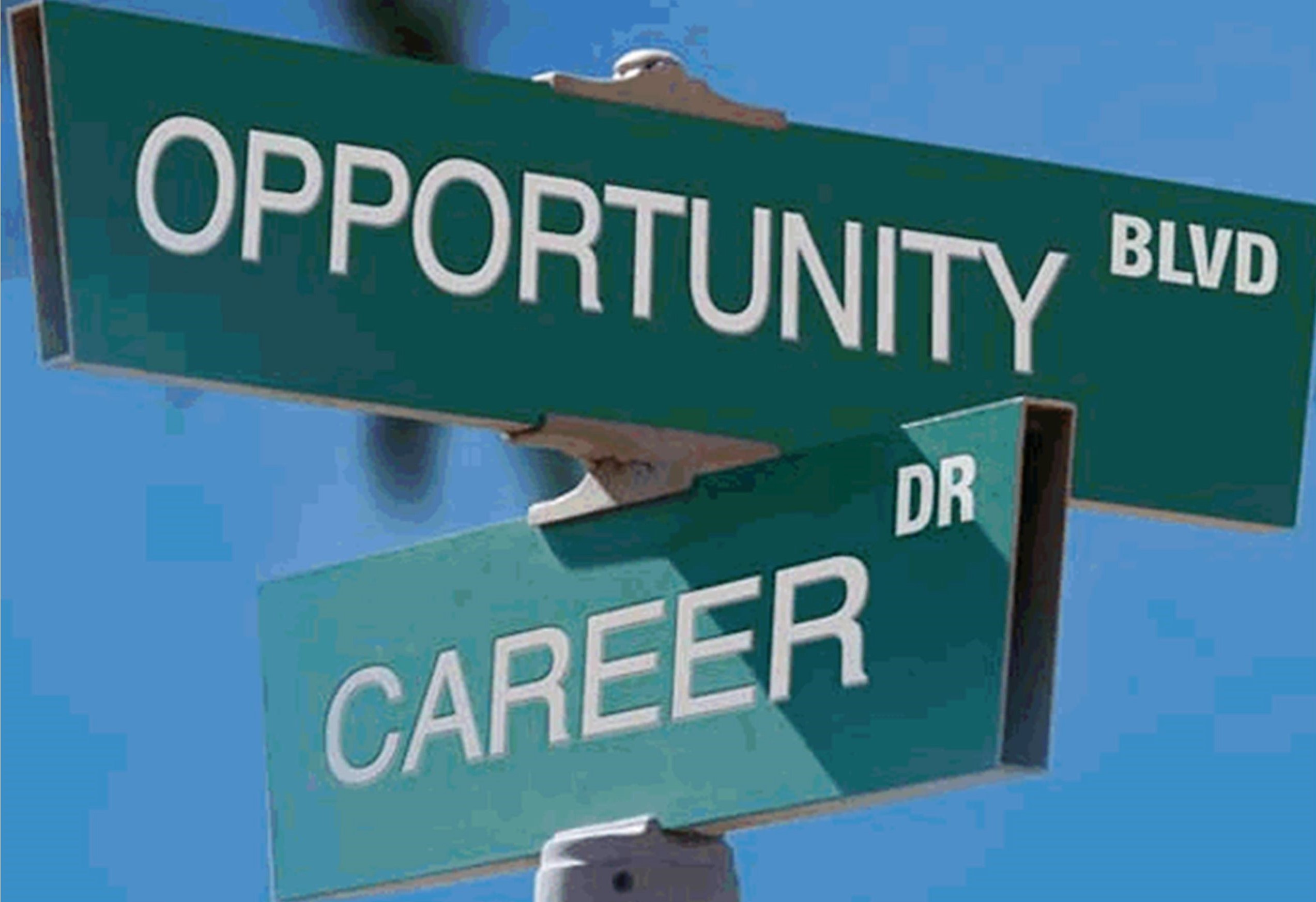 career opportunity sign