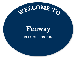 fenway neighborhood sign