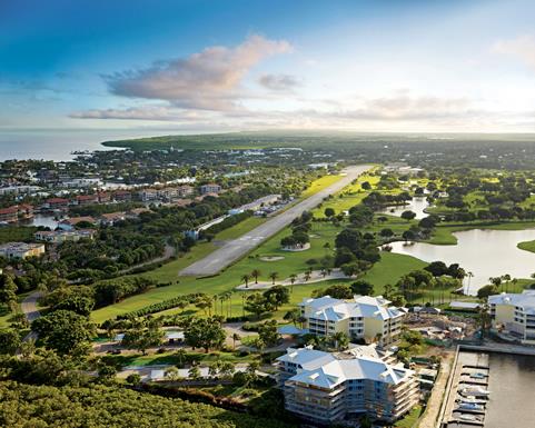 Private Airport at Ocean Reef Club in Key Largo, Florida Keys