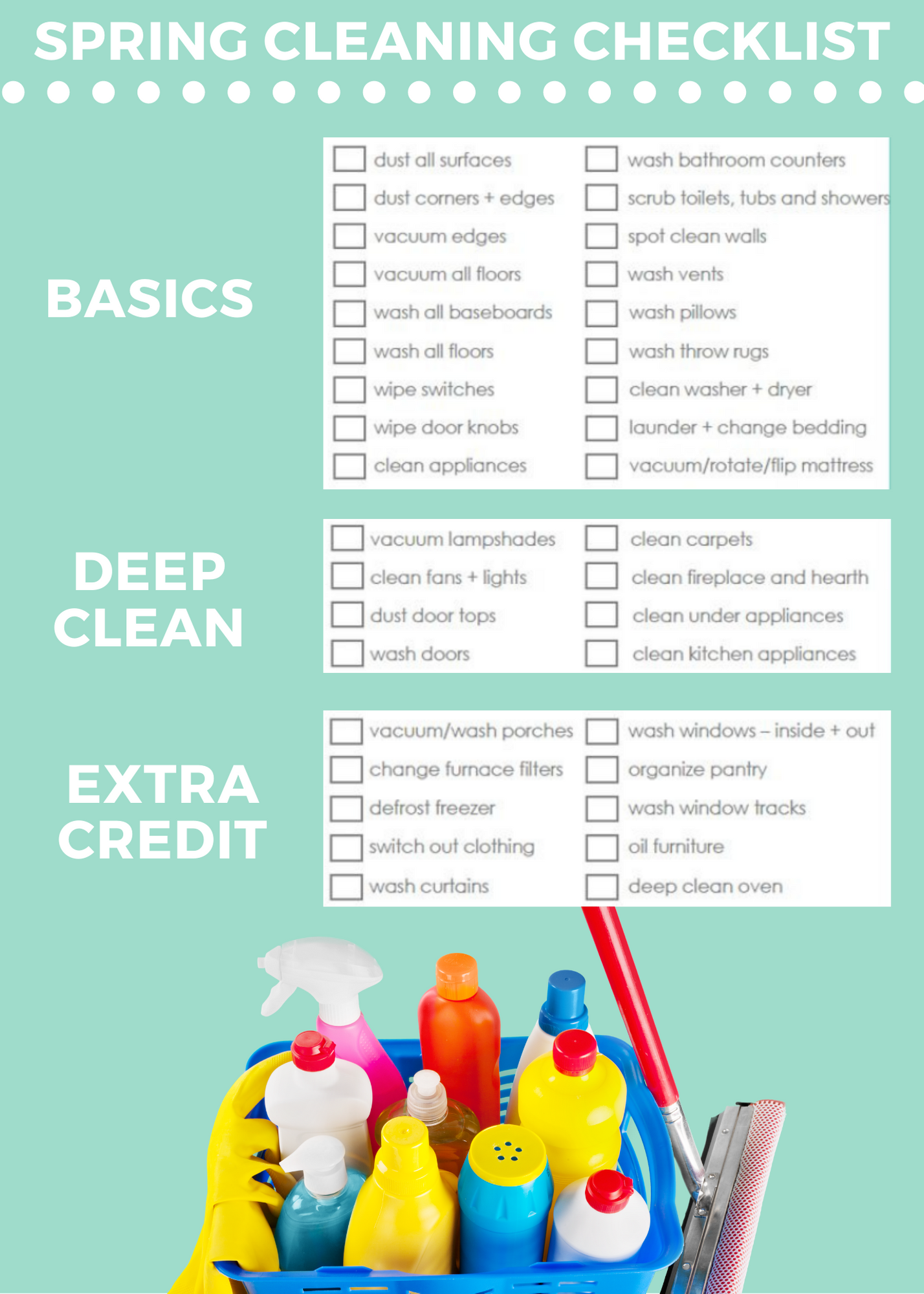 This Spring Cleaning Checklist for 2023 Includes All the Tools You