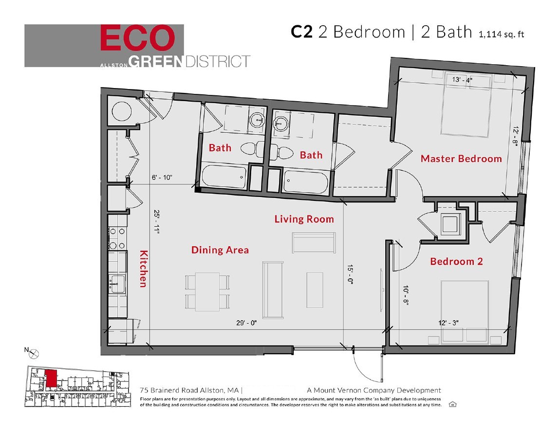 Eco Allston Floor Plans Luxury Layouts