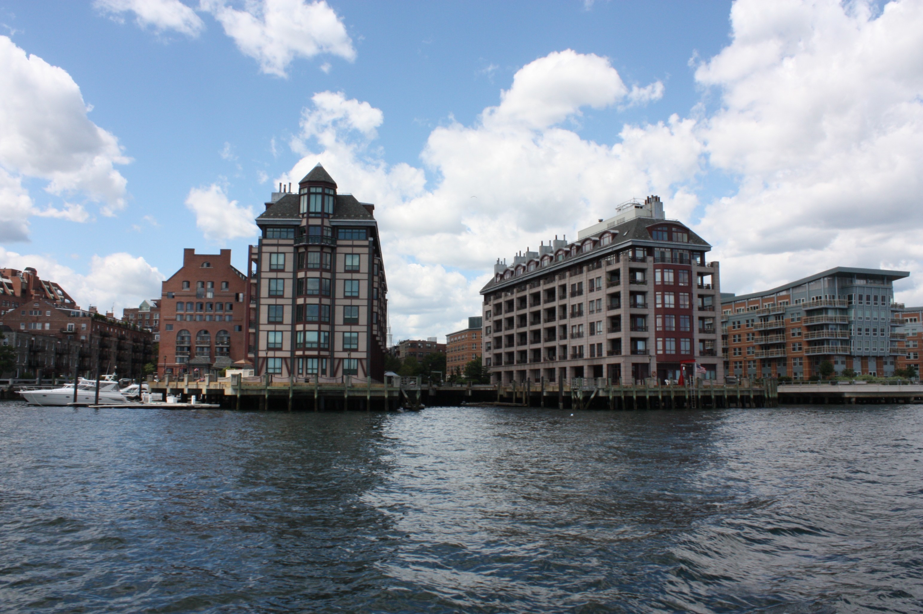 Burroughs Wharf Boston Condos For Sale, 40 Battery St and 50 Battery St