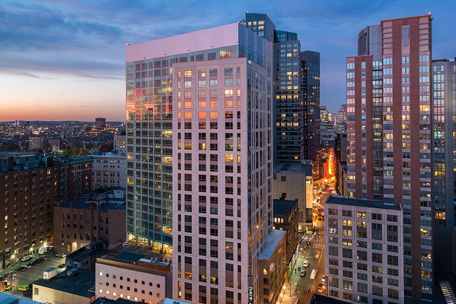 The Kensington Luxury Rentals in Midtown Boston