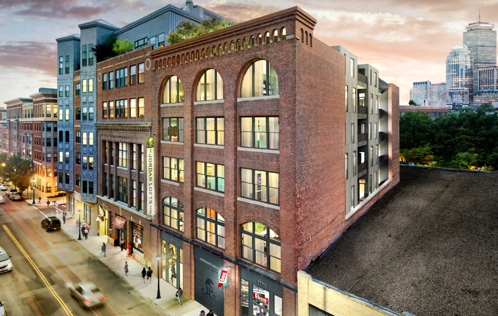 New Luxury Jordan Lofts at 477481 Harrison Avenue in Boston's South End
