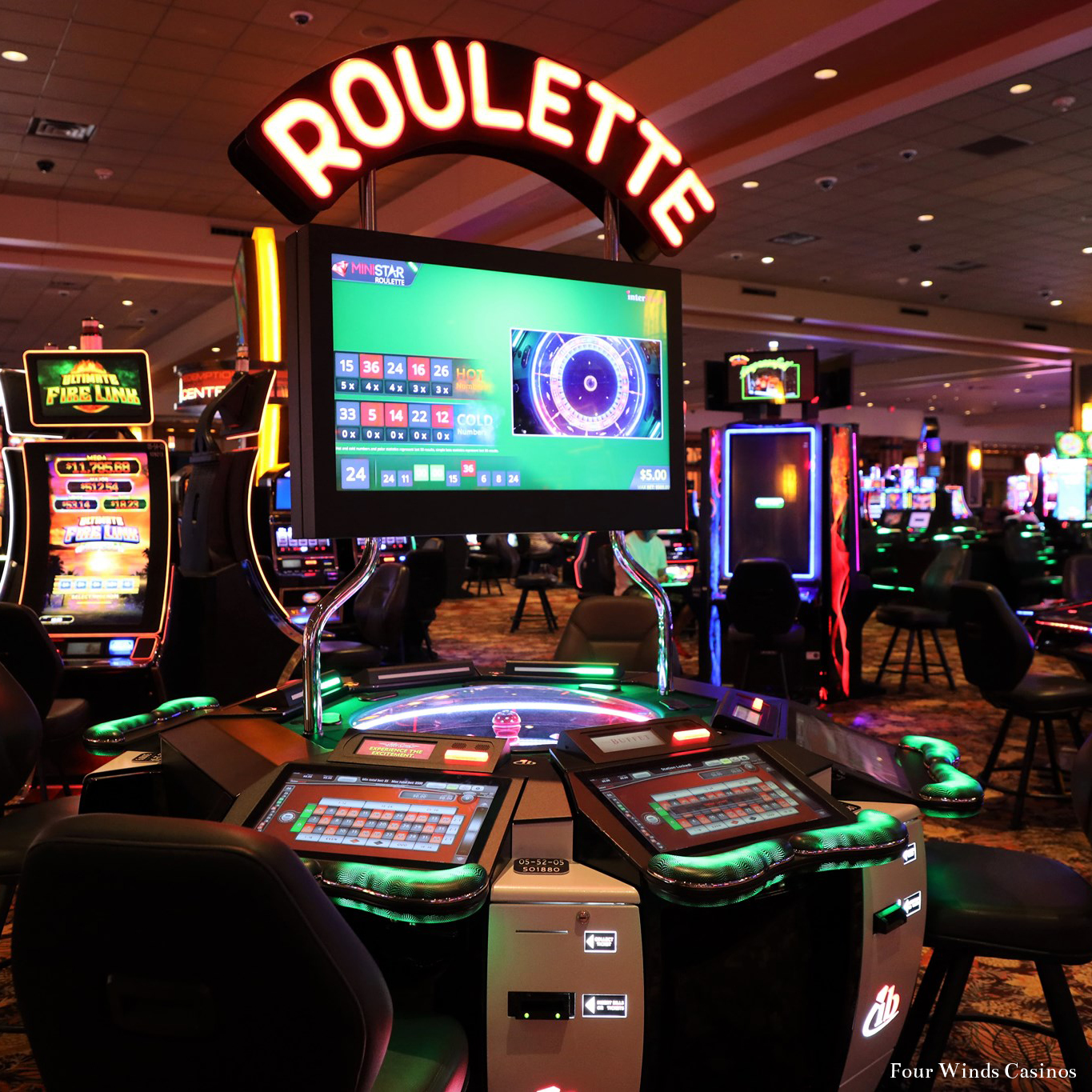 four winds casino best slots