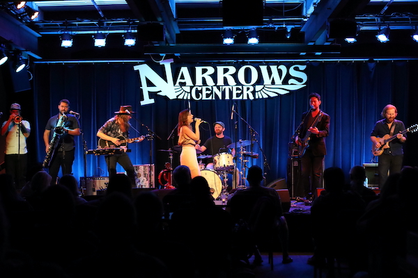 Sister Sparrow performing at The Narrows Center for the Arts in Fall River, MA