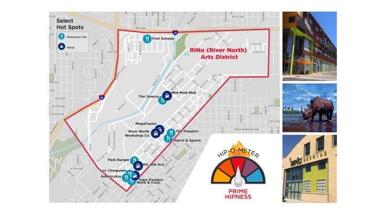 Map Of Rino Denver One Of Denver's Streets Was Just Named One Of The Coolest In The Usa - Did  They Get It Right?! | Denver Lifestyle & Real Estate Quick Reads