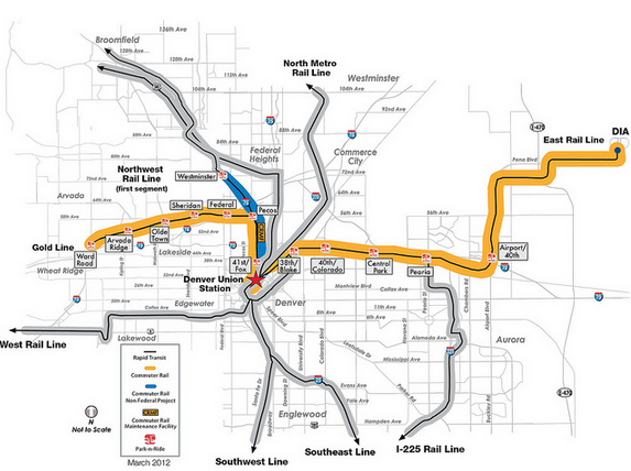 Dia Light Rail Map Fastracks And Commuter Rail | Denver Lifestyle & Real Estate Quick Reads